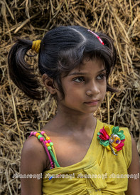 孟加拉国游记图片] 达卡人像（小姑娘）