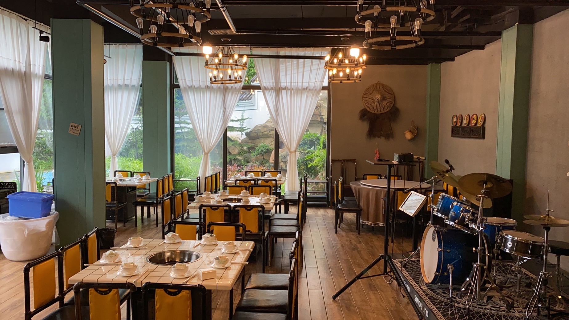 邻水云中阁民宿餐厅图片