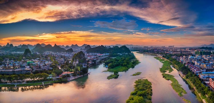 Two Rivers and Four Lakes (Serene landscapes, cultural landmarks)