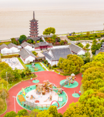 盐官旅游度假区/观潮胜地公园游记图文-风雅之地：忆海宁盐官古镇，追寻文人墨客足迹