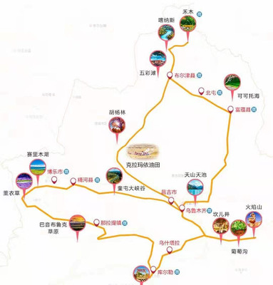 冬季喀纳斯白雪冰封的模样,一定值得你来体验与感受