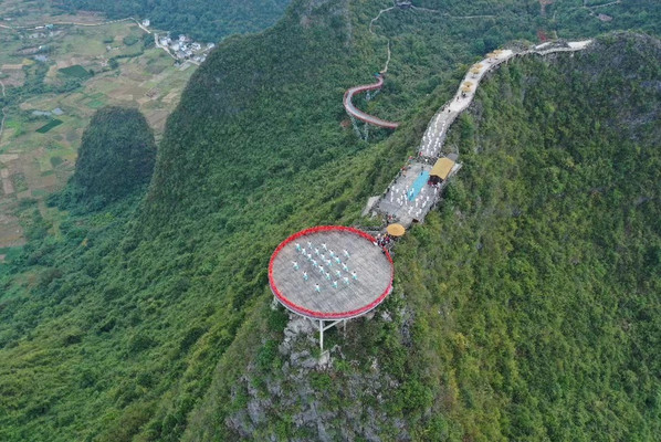 周末好去处--阳朔如意峰,银子岩