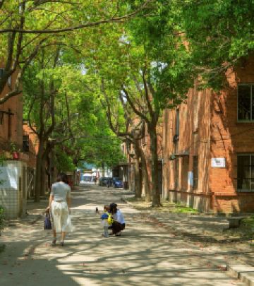 望亭镇游记图文-运河之畔的红洋房，藏着父辈们的摩登时代