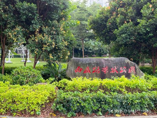 西藏路带状公园