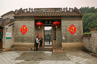 广东四大名园之梁园，仿佛穿越到西厢记里