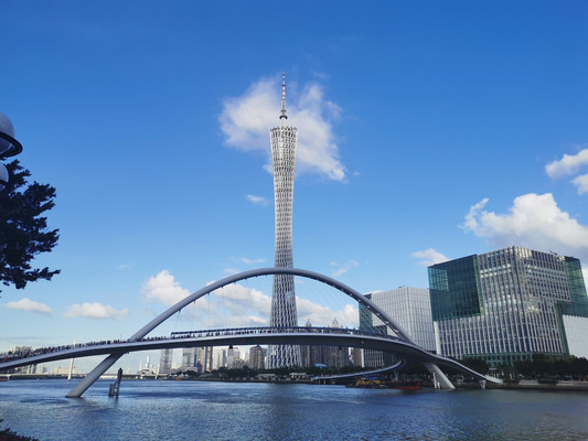 广州又多了一个网红打卡点 – 海心桥