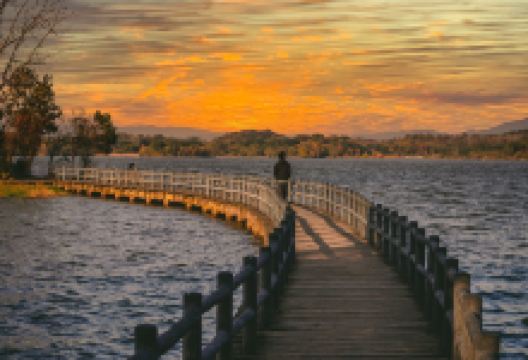 齐山平天湖景区景点图片