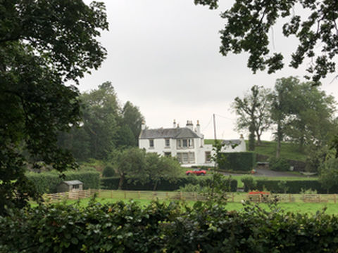 细雨中探访斯蒂文森故居