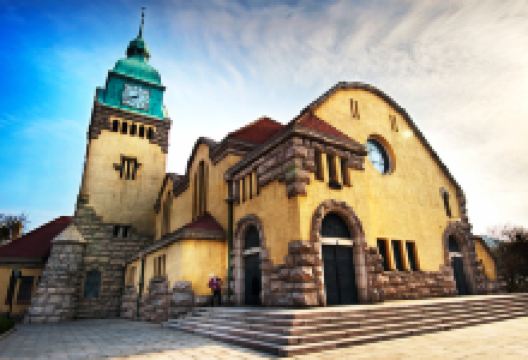 青岛市江苏路基督教堂景点图片