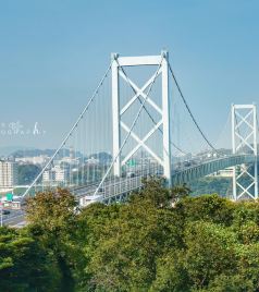 福冈县游记图文-【嗨！山口！】潮风微拂-关门海峡