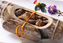 阳朔美食图片-竹筒鸡