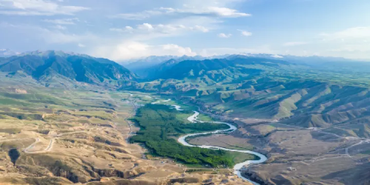 闊克蘇大峽谷-九曲十八彎