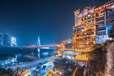 洪崖洞民俗风貌区-观景台
