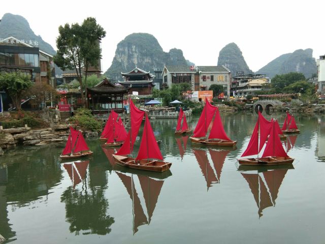 桂林阳朔文化古迹山水园旅行图片 3