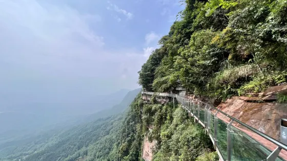 玉屏山玻璃棧道