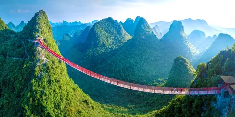 陽朔如意峯索道景區