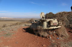 以色列游记图片] 大兵绿草2019年冬以色列、约旦自由行游记（6）——戈兰高地