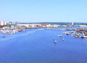 南安普敦游记图文-英国南安普顿 从乡间小河到入海口