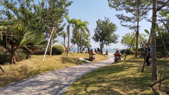 西灣旅遊景區-白鷺公園