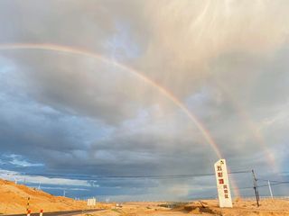 我们看到了双彩虹~新疆北疆自驾之旅