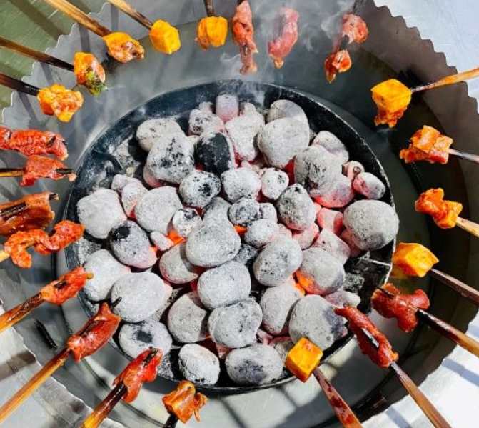 蜀味火焱山火盆烧烤(金堂店)餐厅图片