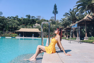 逃离南昌的冷空气,住进陵水碧桂园希尔顿逸林温泉酒店,享受冬日暖阳