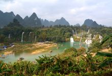 德天跨国瀑布景区景点图片