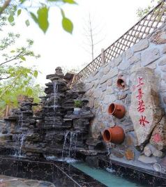 罗庄子镇游记图文-天津蓟县溶洞松韵山居民宿，山水亭台楼阁，堪比江南月夜凭阑！