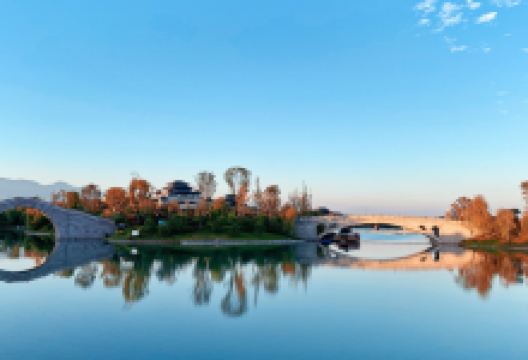 兴元湖公园景点图片