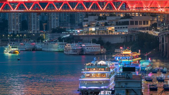 重庆夜景游船