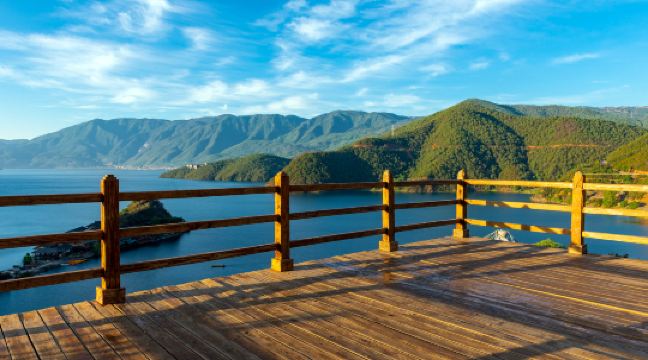 泸沽湖风景区-观景台