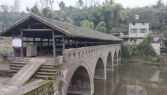 合川区游记图片] 合川这座200年的清代古桥，一桥横跨川渝2省，归属算谁的呢？