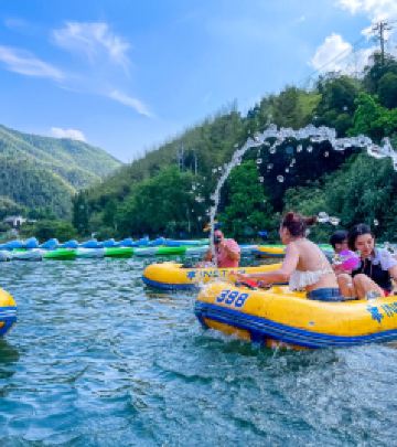 安吉游记图文-安吉星潮营地｜江浙沪夏季亲子游玩好去处，玩漂流挑战大闯关