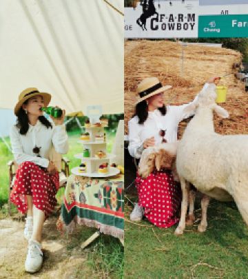 番禺长隆/广州南站附近游记图文-珠宝之都番禺的非一般旅行：带着五星级酒店豪华下午茶去喂羊