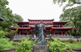 刘禹锡被贬连州任刺史,兴学重教造福一方,他的纪念馆值得一游