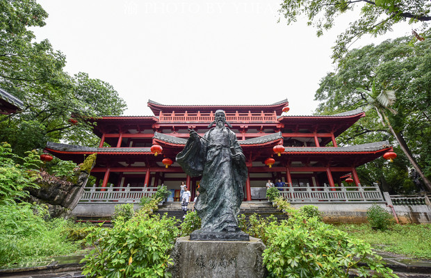 刘禹锡被贬连州任刺史,兴学重教造福一方,他的纪念馆值得一游