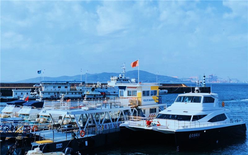 青岛海上观光