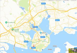 厦门：海上之城，海中之城。