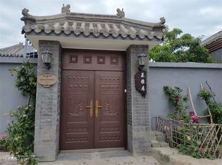 怀柔慕田峪长城慕雅居民宿，这才是纯正农家生活，烧菜都就地取材