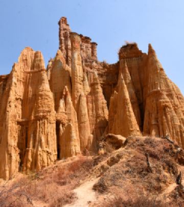 北卡罗莱纳州游记图文-云南旅游：探秘元谋天然奇观土林（图）