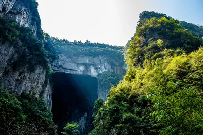 重庆武隆天生三桥风景区-天龙桥
