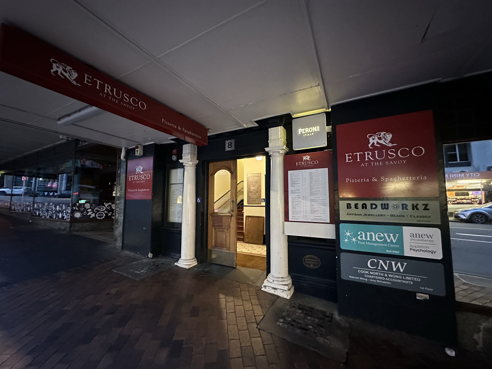 Etrusco at the Savoy