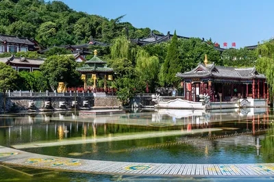 华清宫景区-九龙湖