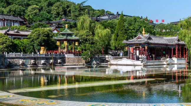 華清宮景區-九龍湖