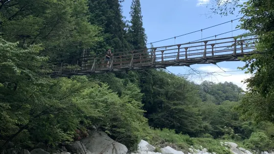 尾白川溪谷