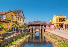 日本廊桥景点图片