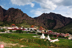 阿拉善左旗游记图片] 南寺 南寺 风景如画 深藏贺兰山里