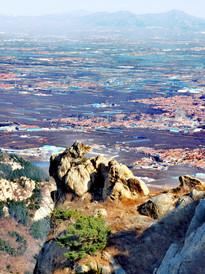 龙口游记图片] 龙口，中国八大名山之一莱山、车辙岭。越过莱山，丘山春晓等候...