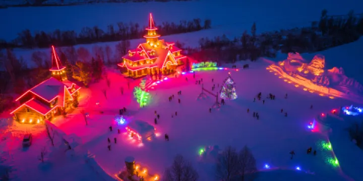 北極聖誕村景區