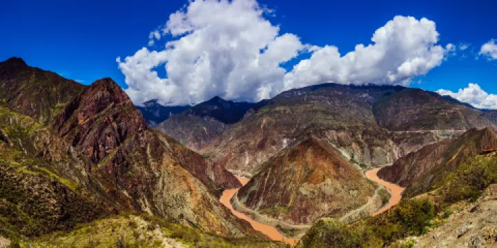 梅裡雪山國家公園金沙江大灣